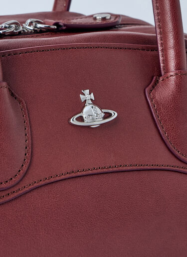 Vivienne Westwood Shirley Small Holdall Shoulder Bag Burgundy vvw0265068