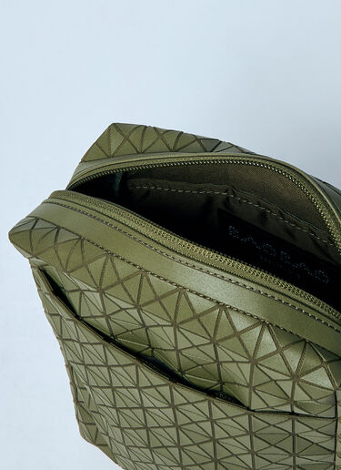 Bao Bao Issey Miyake Voyager One-Tone Shoulder Bag Green bao0159001