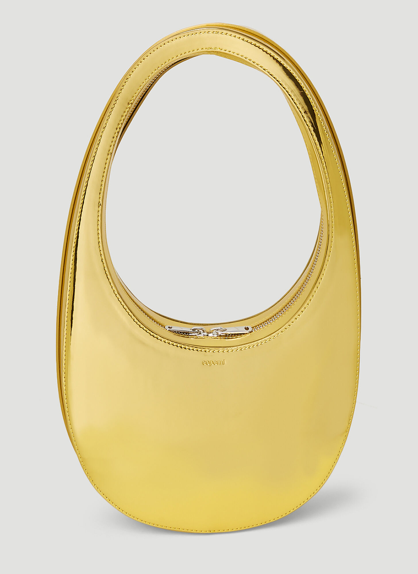 COPERNI METALLIC SWIPE HANDBAG