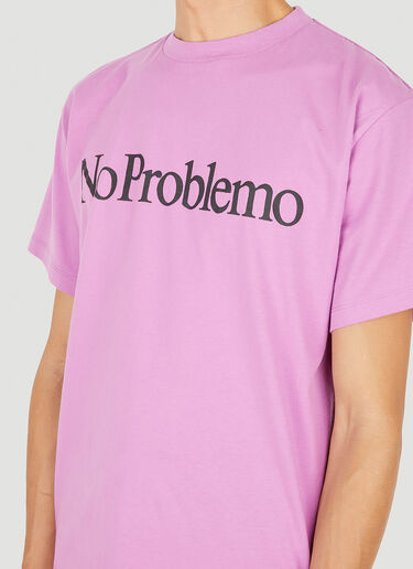 Aries [No Problemo] 티셔츠 퍼플 ari0350001
