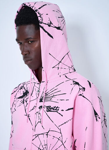 LN-CC® - Bott: Shattered Zip Hoodie - Pink Bott Shattered Zip Hoodie Pink bot0165008
