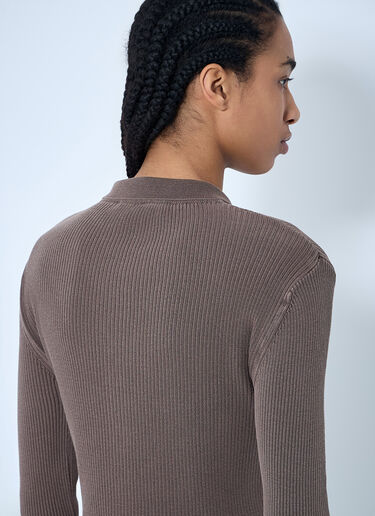 Our Legacy Mazzy Button-Down Cardigan Brown our0260010