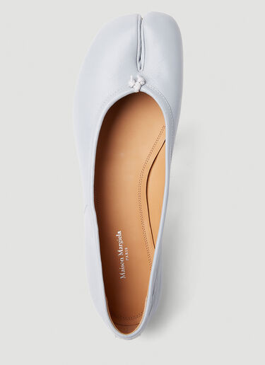 Maison Margiela Tabi Ballerina Shoes Light Blue mla0251039