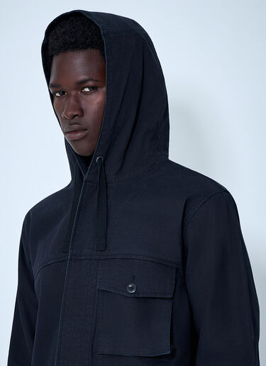 Margaret Howell Hooded Utility Jacket Navy mhl0164002