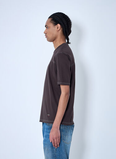 Noah Football T-Shirt Brown noa0160004