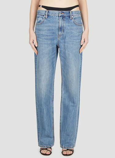 Bikini Low Rise Jeans Alexander Wang Bikini Low Rise Jeans Blue awg0251033