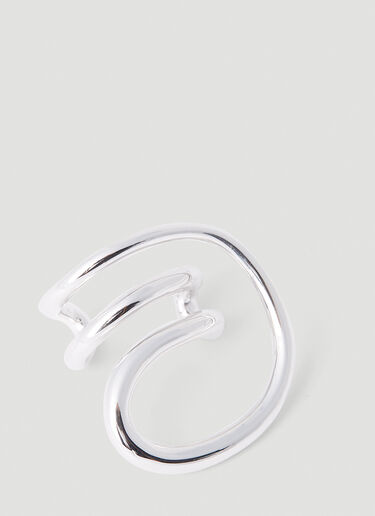Charlotte CHESNAIS Round Trip Ear Cuff Silver ccn0251007