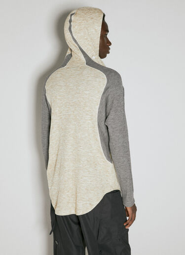 Kiko Kostadinov Solon Hooded Knit Sweater Grey kko0154009