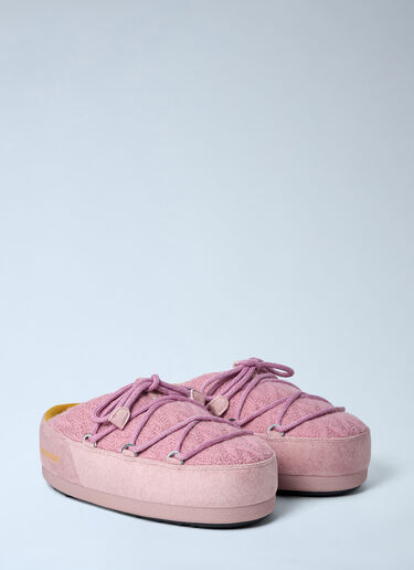Moon Boot x GUEST IN RESIDENCE EVX Knit Mules Pink mbg0364007