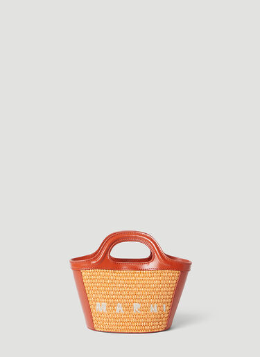 Marni Tropicalia 袖珍手提包 棕色 mni0255045