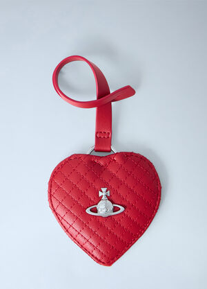 Vivienne Westwood Heart Mirror Charm Keyring Red vvw0266033