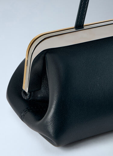 LN-CC® - Jacquemus: La Pochette Salon Shoulder Bag - Black Jacquemus La Pochette Salon Shoulder Bag Black jac0266068