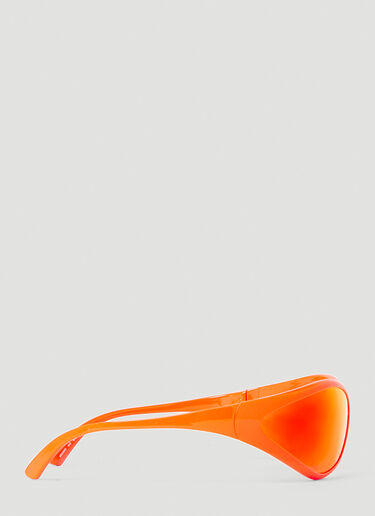 Balenciaga 0285S 90s Oval Sunglasses Orange bal0152085