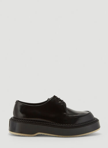 Adieu X Undercover Type 54C Mirror Derby Shoes Black adv0140003