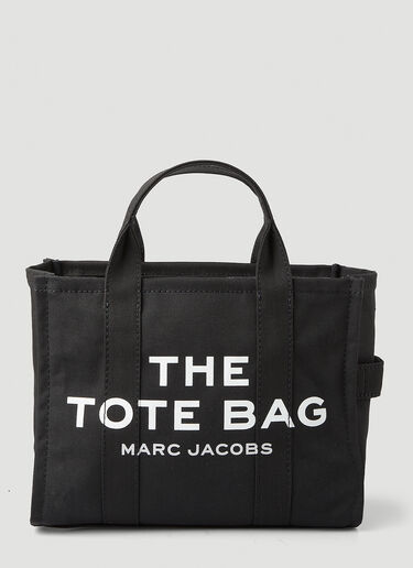 Marc Jacobs 徽标印花小号托特包 黑色 mcj0247042