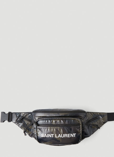 Gucci Logo Print Camouflage Belt Bag Brown guc0154036