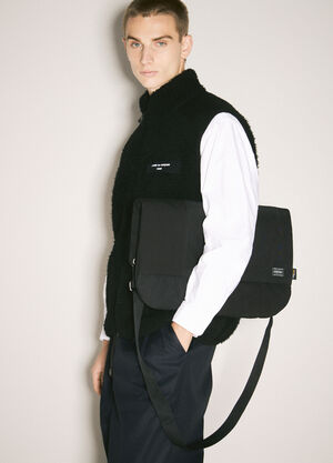 Comme des Garçons Homme Logo Patch Tote Bag Black cdh0158006