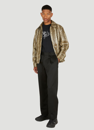 Soulland Mapp Snake Print Jacket Brown sld0149009
