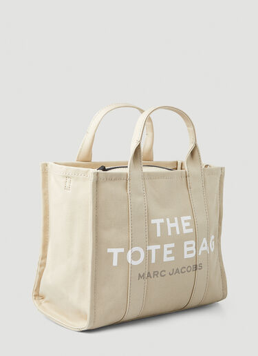 Marc Jacobs Logo Print Small Tote Bag Beige mcj0247043