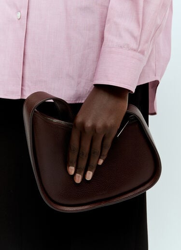 Half Moon Shoulder Bag The Row Half Moon Shoulder Bag Brown row0256045