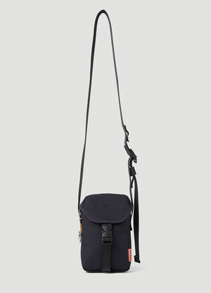 Diesel Buckle Fastening Crossbody Bag Black dsl0356005
