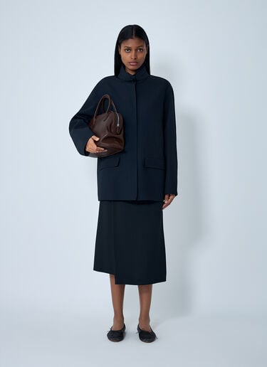 The Row Tanera Jacket Navy row0262009