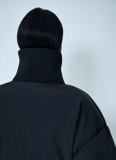 Belted Quilted Coat Sportmax Belted Quilted Coat Black spx0262021