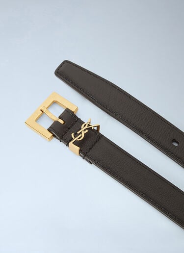 Monogram Belt Saint Laurent Monogram Belt Black sla0241065