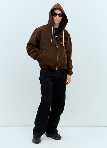 Stüssy Canvas Work Jacket Brown sts0157001