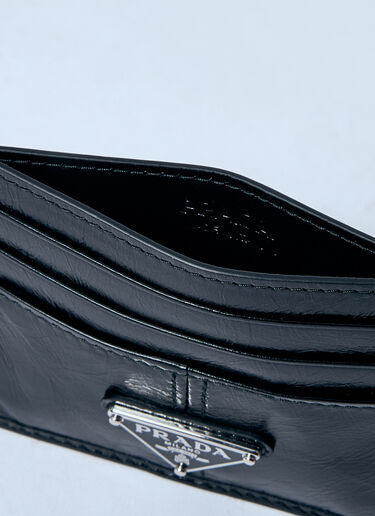 Prada Leather Cardholder Black pra0159045