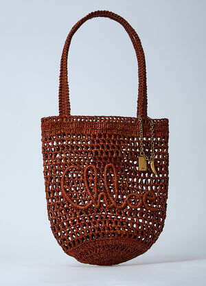 Chloé Summer Banana Tote Bag Brown chl0261050