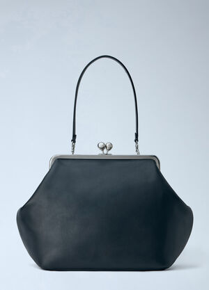 Coach Large Kisslock Frame Bag Black coa0265032