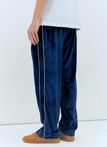 Awake NY Velour Track Pants Navy awk0156014