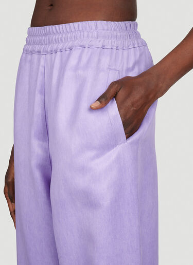 JW Anderson Wide Leg Suit Pants Purple jwa0253002