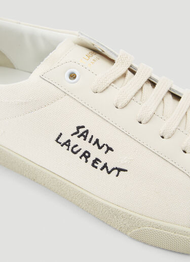 Saint Laurent SL06  Low-Top Sneakers White sla0143054