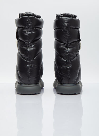 Gaia Pocket Mid Snow Boots Moncler Gaia Pocket Mid Snow Boots Black mon0254052