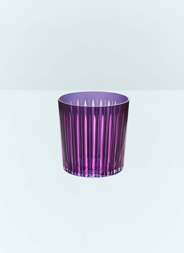 L'Objet Set Of Four Prism Cocktail Glasses Purple wps0691623