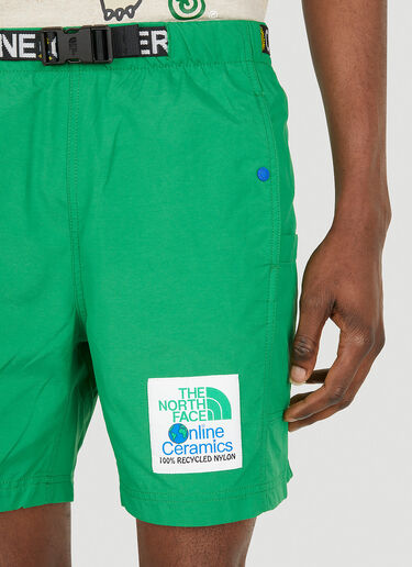 The North Face x Online Ceramics Cargo Shorts Green tnf0148029