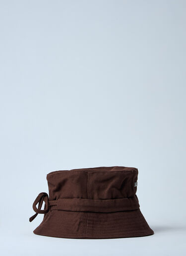 Jacquemus Le Bob Gadjo 渔夫帽  棕色 jac0160024
