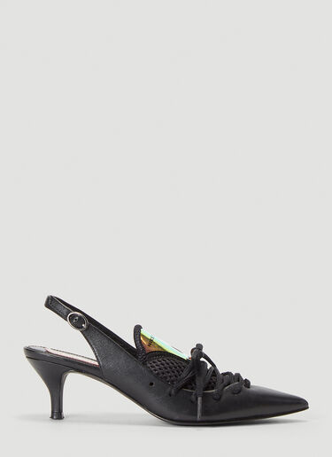 Ancuta Sarca Upcycled Kitten Heels Black anc0240001