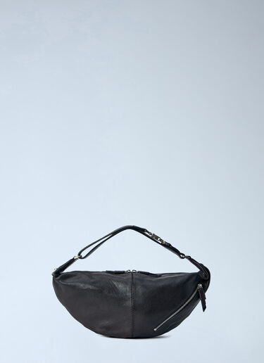 LN-CC® - Lemaire: Mini Quiver Clip Bag - Dark Brown Lemaire Mini Quiver Clip Bag Dark Brown lem0266023