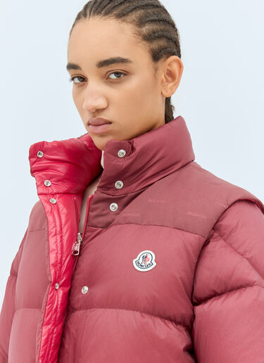 Moncler RE-ICONS Verone Reversible Short Down Jacket Red mvs0258003