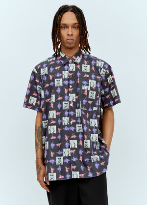 Comme des Garçons SHIRT x Andy Warhol Print Shirt Black cdg0156001