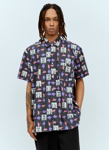 Comme des Garçons SHIRT x Andy Warhol Print Shirt Black cdg0156001