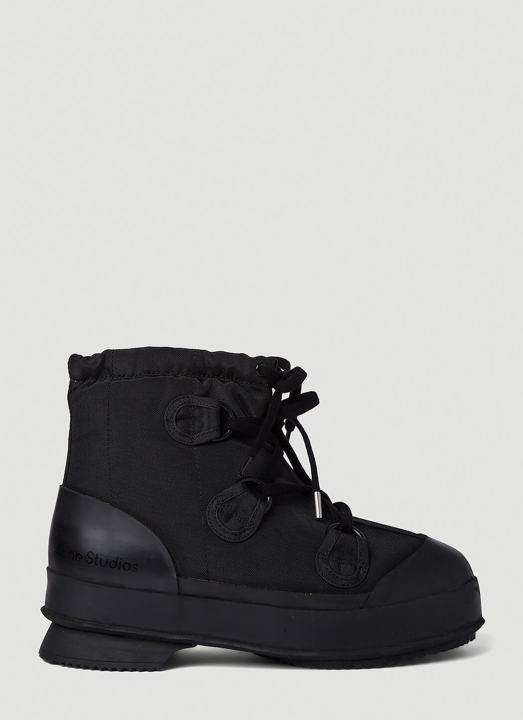 Acne lace up top boots