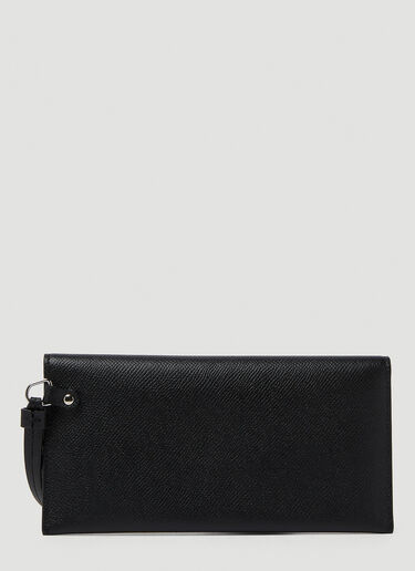 Maison Margiela Four Stitch Large Wallet Black mla0249007