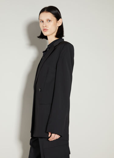 Helmut Lang Asymmetrical Blazer Black hlm0253007