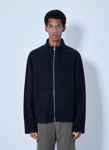 LN-CC® - RIER: Fleece Full Zip Sweatshirt - Black RIER Fleece Full Zip Sweatshirt Black rrr0165010
