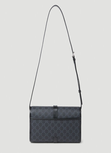 Gucci GG 斜挎邮差包 黑色 guc0153121