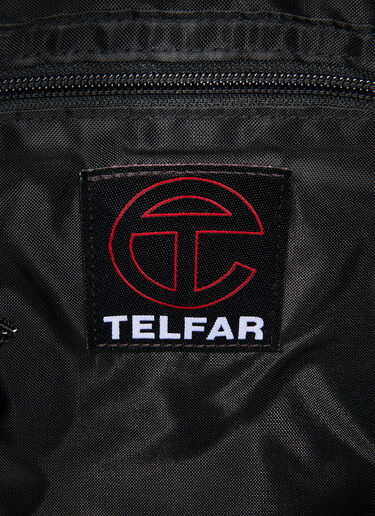 Eastpak x Telfar 쇼퍼 컨버터블 스몰 크로스바디백 블랙 est0347002